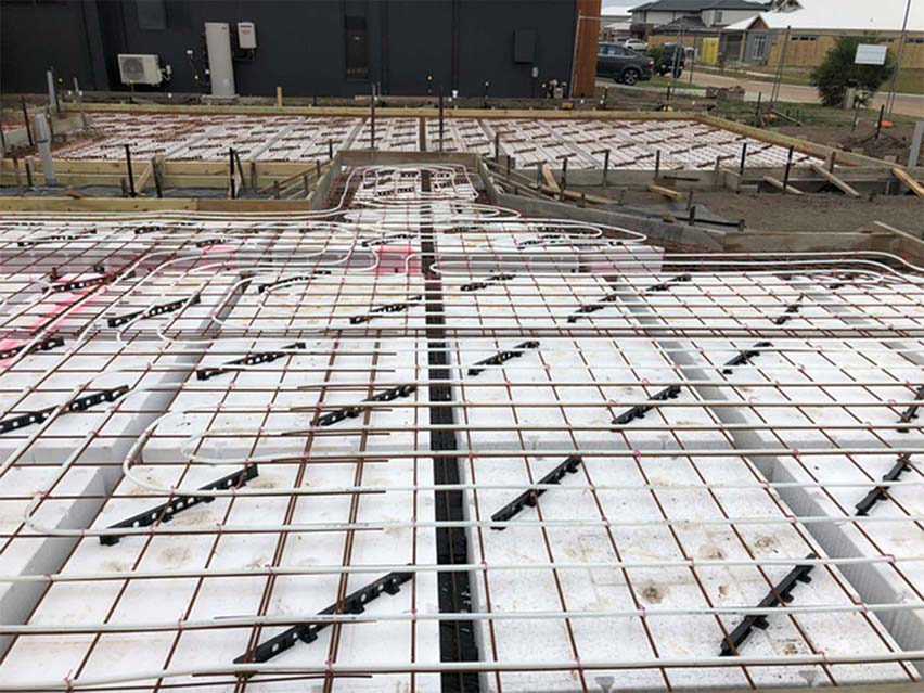 Floor Heating Installation