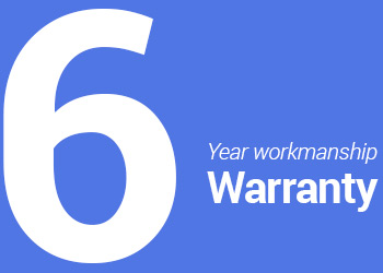 6 year warranty