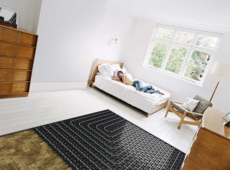 Underfloor & Radiators Combined for Hydronic Heating
